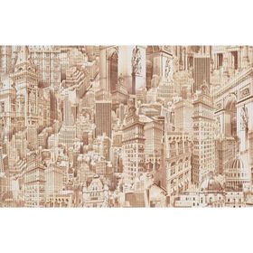 Обои бумажные Брянск Города-1 0,53x10 м