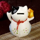 Сувенир кот копилка керамика "Манэки-нэко" 14х13х10 МИКС - Фото 4