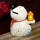 Сувенир кот копилка керамика "Манэки-нэко" 14х13х10 МИКС - Фото 5