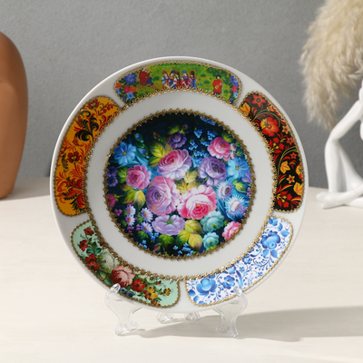 История появления сувенирных керамических тарелок
