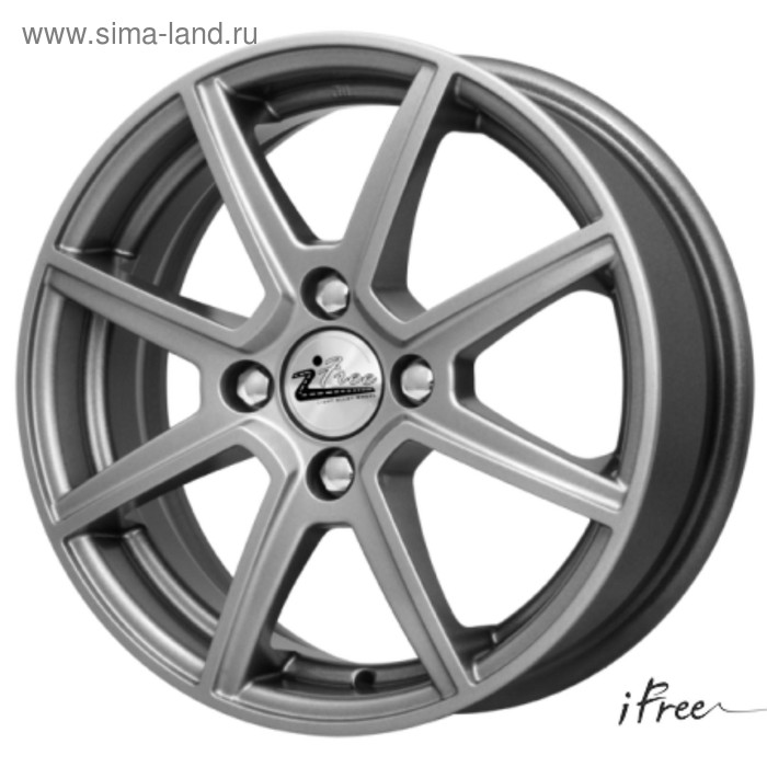 Диск литой iFree Майями (КС518) 5.5x14 4x100 ET43 d60.1 Хай-вэй - Фото 1