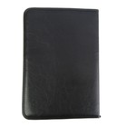 Папка деловая Calligrata «Лайт», искусственная кожа, для бумаг, для офиса, с кольцевым механизмом 4, 360×260×30 мм, чёрная - Фото 4