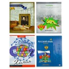 Тетрадь предметная "Ассорти. Русский язык", 48 листов, клетка, МИКС - Фото 1