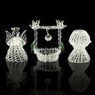 Фигурка стеклянная 7х3 см (6х8,5х3 см) МИКС - Фото 5