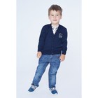Джинсы для мальчика, рост 110 (60) см, цвет тёмно-синий - Фото 1