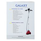Отпариватель Galaxy GL 6204, напольный, 1700 Вт, 1500 мл, 40 г/мин, до 98°C, красный - фото 57696