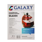 Отпариватель Galaxy GL 6204, напольный, 1700 Вт, 1500 мл, 40 г/мин, до 98°C, красный - фото 57698