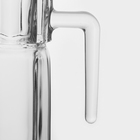 Кувшин Paşabahçe Kosem, 1.25 л, с крышкой крышка, стекло, прозрачный - Фото 3