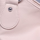 Сумка женская на молнии, отдел с перегородкой, наружный карман, цвет бежевый - Фото 4