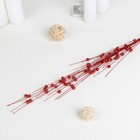 Декор блеск «Шарик мелкий», h=80 см, (в упаковке 1 цвет) МИКС - Фото 1