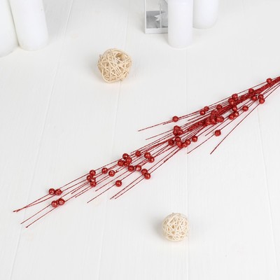 Декор блеск «Шарик мелкий», h=80 см, (в упаковке 1 цвет) МИКС