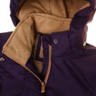 Парка (куртка) утепленная MOONI 70073 т-лиловый, рост 116 см - Фото 9