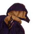 Парка (куртка) утепленная MOONI 70073 т-лиловый, рост 116 см - Фото 10