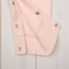 Комплект для девочки (футболка, полукомбинезон), рост 62 см, цвет белый/розовый - Фото 7