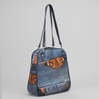 Сумка-рюкзак женская, отдел на молнии, наружный карман - Фото 1