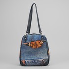 Сумка-рюкзак женская, отдел на молнии, наружный карман - Фото 2