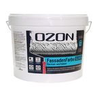 Краска фасадная OZON FassadenFarbe SILIKON ВД-АК 115АМ акриловая, база А 0,9 л (1,4 кг) - фото 297873135