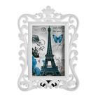 Фоторамка для фото 10×15 см «Геральдическая лилия», пластик, белый, 23.5×17.5 см - Фото 5