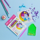 Алмазная мозаика-стикер на наклейке для детей «Зайка» - Фото 6