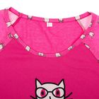 Пижама женская (футболка, шорты) ПК137 МИКС, принт Коты, р-р 52 - Фото 11