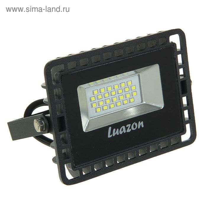 Прожектор светодиодный серия SMD 20W, IP66, 1800Lm, 6500К, 220V, БЕЛЫЙ - Фото 1