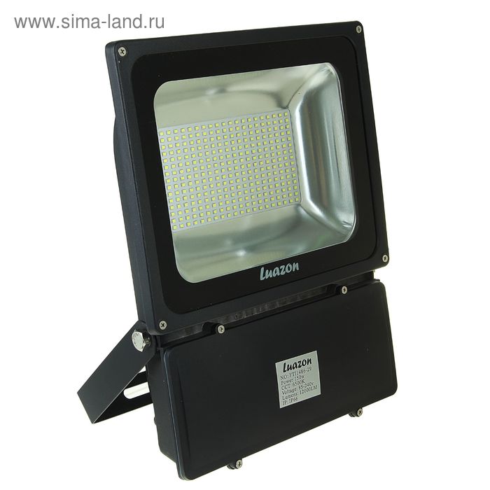 Прожектор светодиодный серия SMD-02, 150W, IP66, 12000Lm, 6500К, 85-220V, БЕЛЫЙ - Фото 1