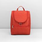 Рюкзак на молнии, 1 отдел, наружный карман, цвет оранжевый - Фото 1