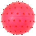 Мячик массажный, матовый пластизоль, d=18 см, 43 г, МИКС - фото 559865