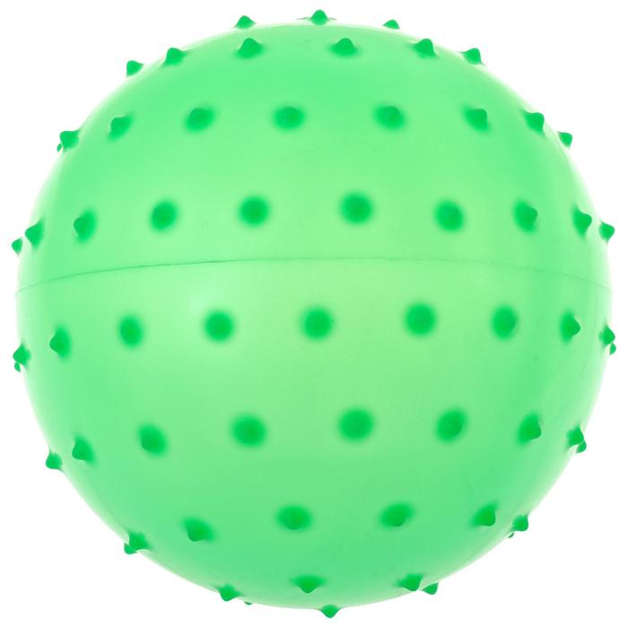 Мяч массажный, d=18 см, 43 г, цвета МИКС - фото 1877257863