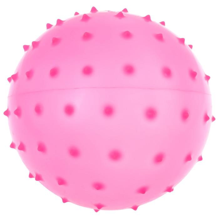 Мяч массажный, d=18 см, 43 г, цвета МИКС - фото 1897960689