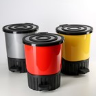 Ведро для мусора с педалью, 8 л, цвет МИКС - Фото 10