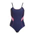 Купальник женский слитный, цвет синий, размер 44 (38) чашка B (арт. 1712) - Фото 3