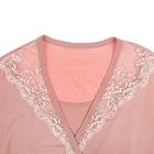 Комплект женский (сорочка, халат) 027К цвет розовый, р-р 48 вискоза - Фото 3