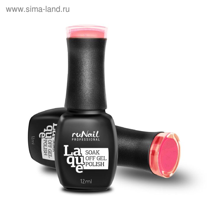 Гель-лак RuNail Laque мерцающий «Ванильное небо», Vanilla Heaven, 12 мл - Фото 1
