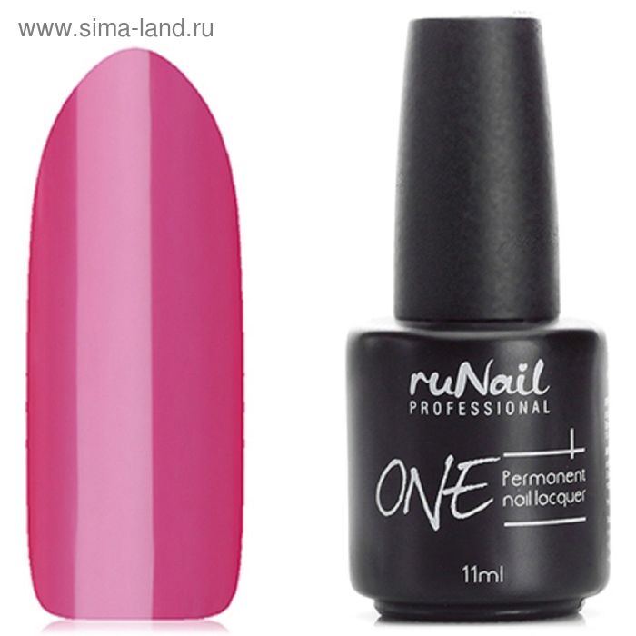 Перманентный лак RuNail ONE «Эммануэль», Emmanuel, натуральный, 11 мл - Фото 1