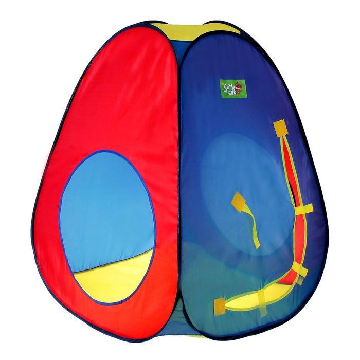 Игровая палатка «Цветные фигуры» с туннелем, МИКС - фото 1908216574