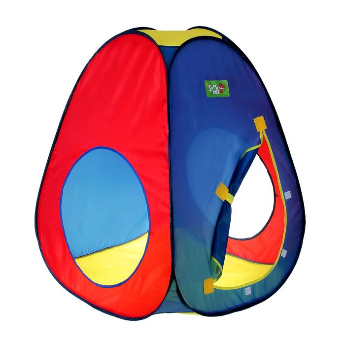 Игровая палатка «Цветные фигуры» с туннелем, МИКС - фото 1908216575