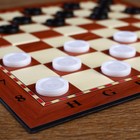Шашки игра настольная, с доской 33×33 см, d=2.5 см - Фото 4