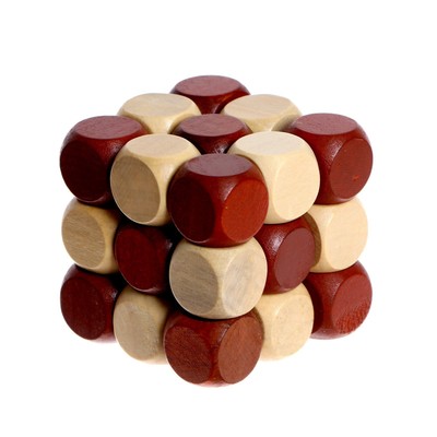 Головоломка Игры разума Puzzle «Кубик-змейка»