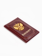 Обложка для паспорта, цвет бордовый - Фото 9