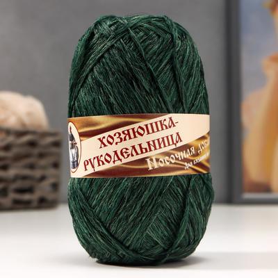 Пряжа "Носочная добавка" 100% полипропилен 200м/50гр набор 10 шт (зеленый)