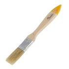 Кисть плоская "РемоКолор" Любитель, 19 мм, ручка дерево, натуральная щетина - фото 301811397
