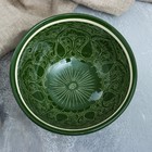 Коса Риштанская Керамика "Узоры" 15,5 см, малая, зелёная - фото 4569763