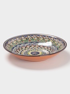 Ляган узбекский Риштанская Керамика «Узоры», d=33 см, синий - Фото 2