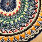 Ляган узбекский Риштанская Керамика «Узоры», d=31 см, разноцветный - Фото 3