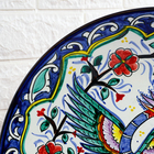 Ляган узбекский Риштанская Керамика «Жар-птица», d=41 см, разноцветный - Фото 4