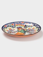 Ляган узбекский Риштанская Керамика «Жар-птица», d=32 см, синий - Фото 2