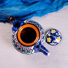 Набор чайный 9 предметов Риштанская Керамика (Чайник 0,8л,пиалы- 0,2) - Фото 3