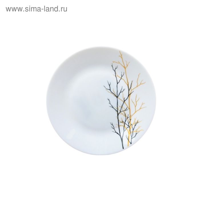 Тарелка десертная «Золотая осень», 19 см - Фото 1