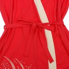 Комплект женский (сорочка, пеньюар) цвет коралловый, р-р 44 вискоза - Фото 7